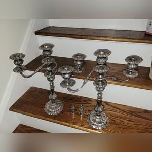 Silver Plated Candlesticks